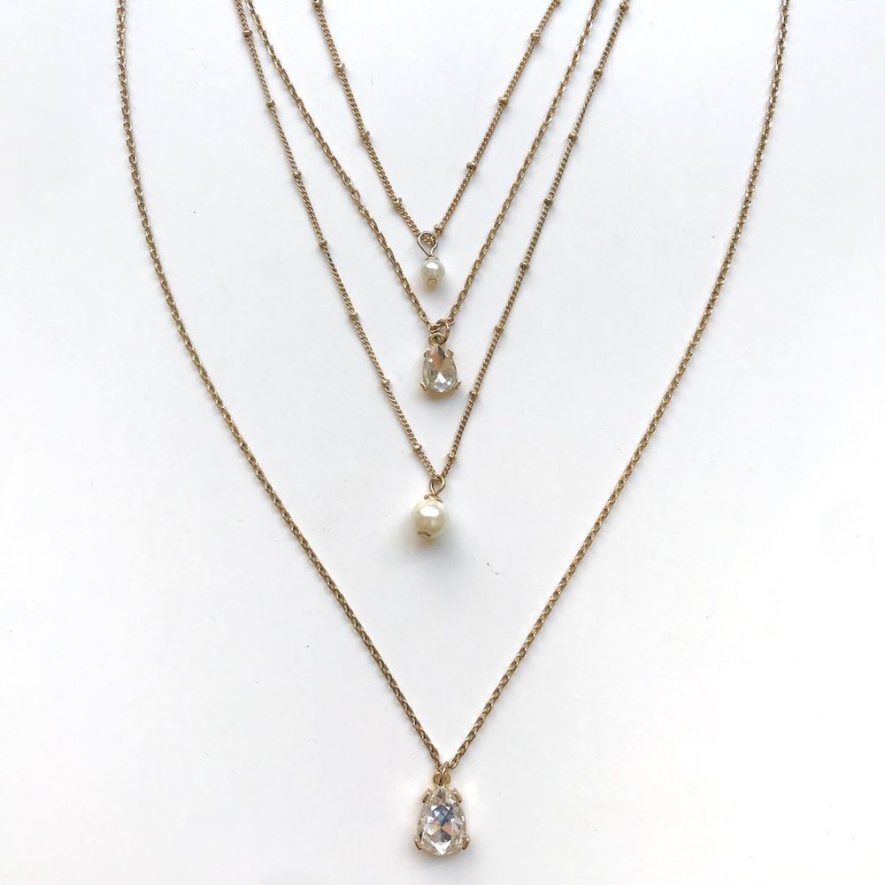 Lulu's Layered Necklace | Gold